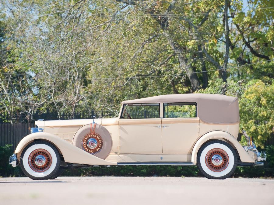  Packard Twelve Convertible Sedan 1934 года  (фото 36 из 44)